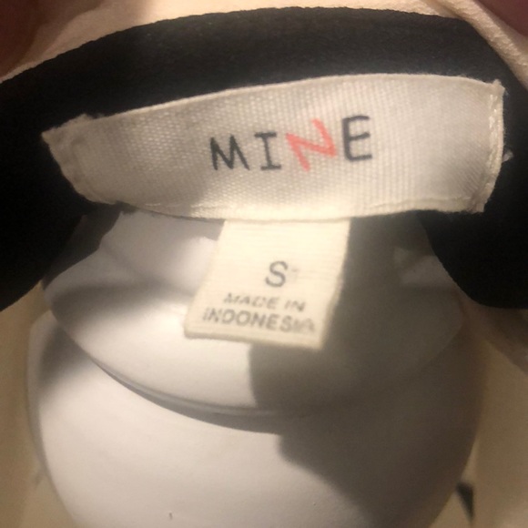 Black and Cream blouse by MINE - Size Small - Picture 4 of 4